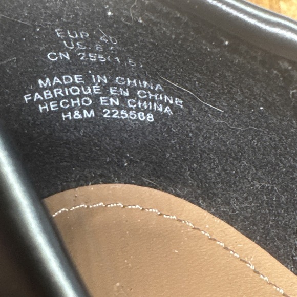 Chunky‎ Platform Loafers Black Preppy School Girl Style Women's Size 9 / 40 EU - Picture 11 of 12